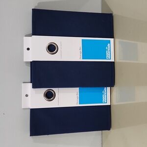 Navy Blue, Storage Bins x2